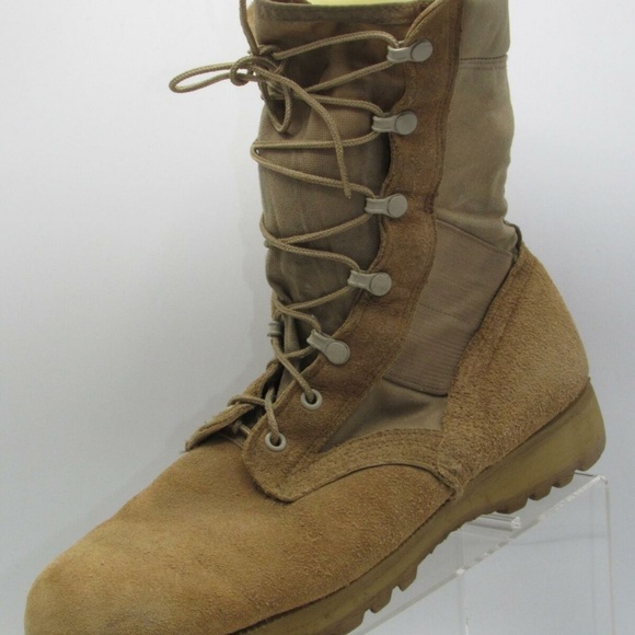 Belleville Size 11.5 M Brown Suede Boots R5 E8